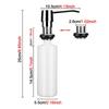 Brushed Nickel Built-in Soap Dispenser Hand Press Head Hand Press Dispenser  Kitchen Use