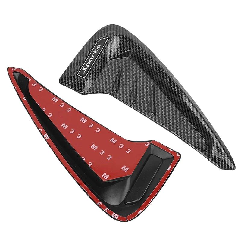 Car Side Air Outlet Airflow Mudguard Shark Gill Waterproof and Sunscreen Sticker Fake Air Outlet Car Exterior Decoration Parts