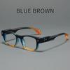 Small Frame Square Anti-Blue Light Glasses For Men High-End Business Glasses Frame Fashionable High-Definition Reading Glasses
