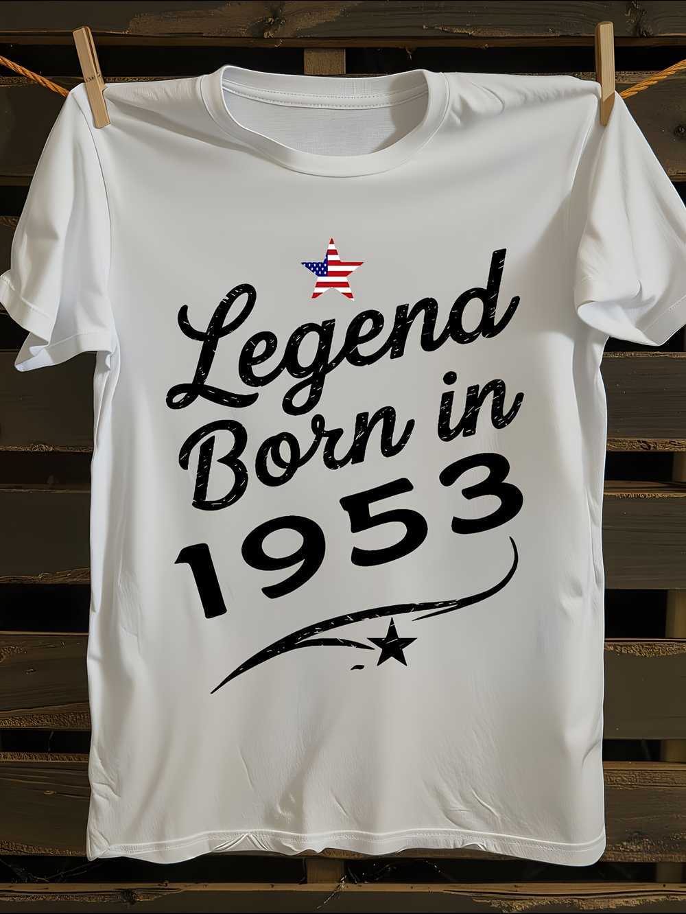 Vintage 1953 American Flag T-Shirt S
