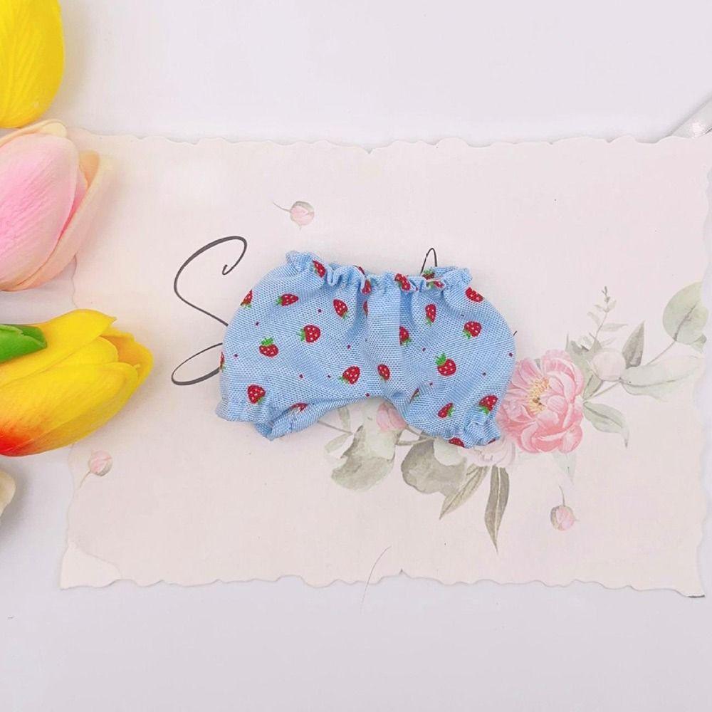 Handmade Lantern Pants Plush Doll Clothes Palm Door Dog Shorts Summer 10cm Doll Pants Accessories