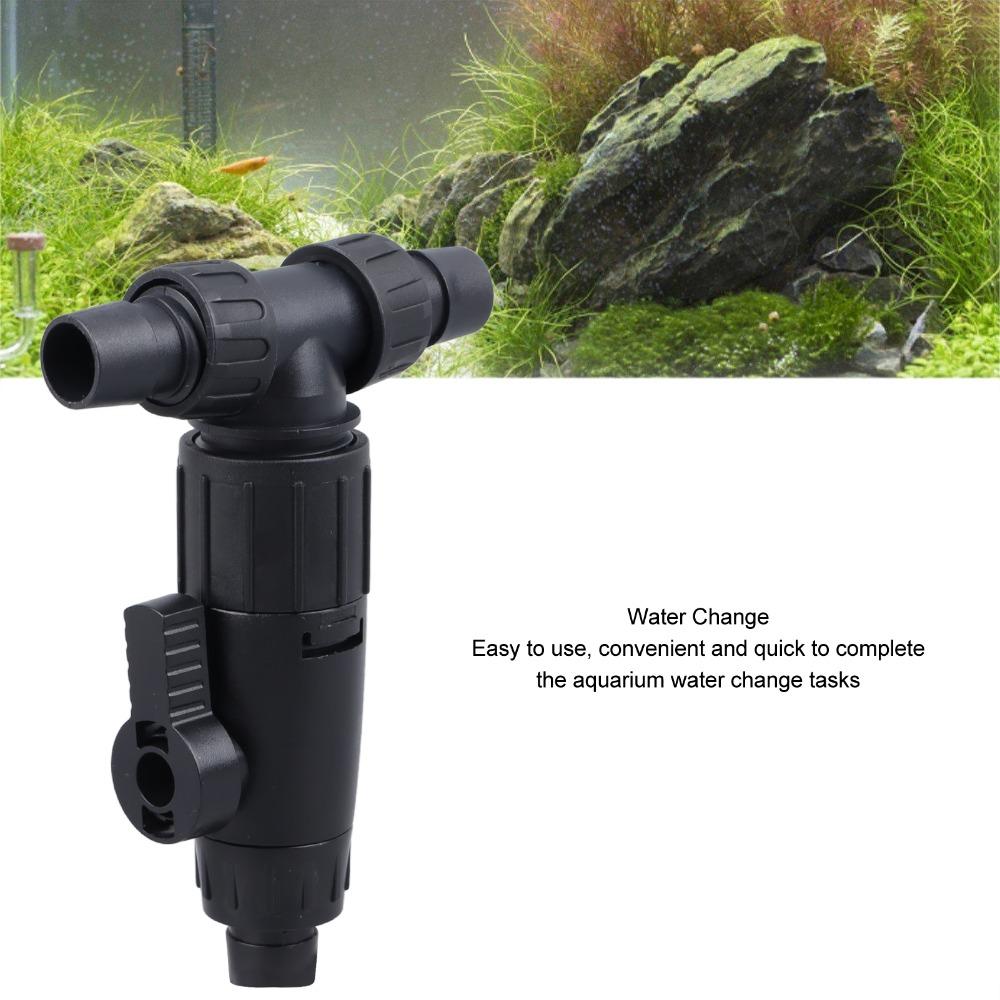 3 Way Aquarium Water Change Valve Adjustable 3 Way Valve Accessories Hose Connectors  Aquarium