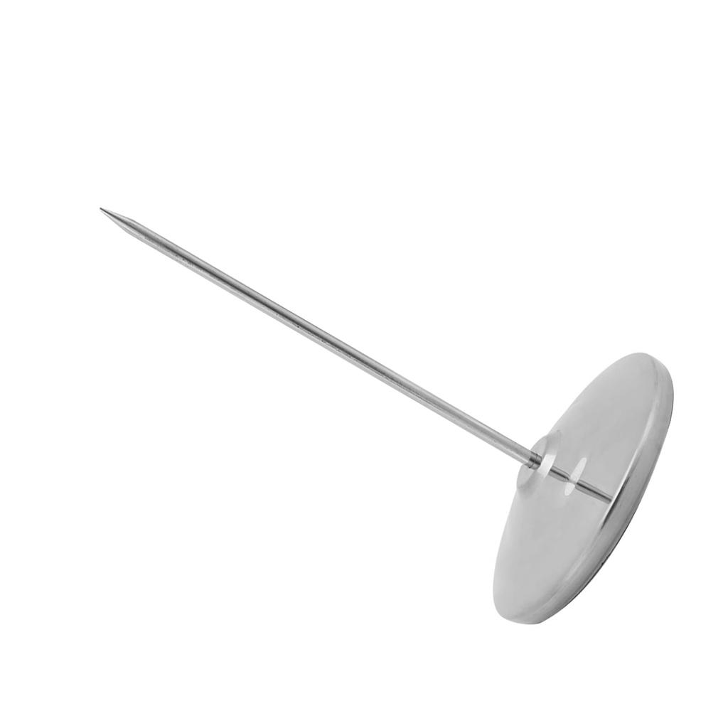 Stainless Steel Paper Memo Holder Spike Stick   Restaurant Silver for Kitchen Desk