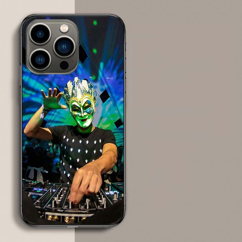 DJ Boris Brejcha Phone Case For Iphone 17 Air 15 Pro 14 Plus 16 Pro Max 17E 16E 12 13 Mini 11 Cover Cute Fundas
