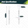 50pcs Premium Wooden Golf Tees with Height Markers - Non-slip Design for  Ball Position Durable Golf Accessories