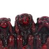 Affenfiguren, handgefertigt, Wohndekoration, Affenstatue, See No Evil Hear Speak