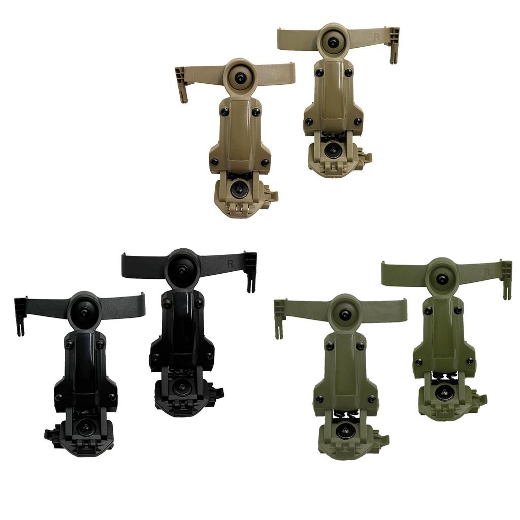 Tactical Helmet Rail Adapter for PELTOR ComTac Airsoft Shooting Accessories Headset Mount Fit Ops Core ARC Team Wendy MLOK Rail