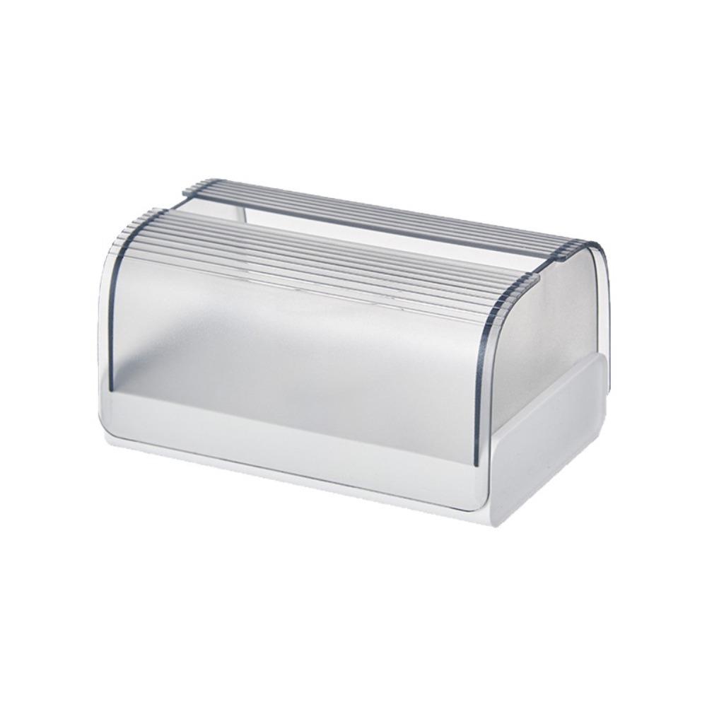

Plastic Spring Tissue Box Light Luxury Tissue Holder Durable Napkin Holder Living Room белый