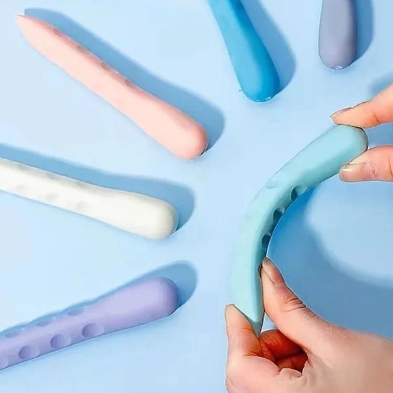 Xiaomi 3/6pcs Hole Design Eraser, No Dregs & Crumbs-Free, Clean Erasing, Oversize, for Art & Writing, Non-Toxic, Dust-Free, Creative