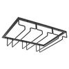 Right Angle Creative Upside Down Wine Glass Rack Kitchen Cup Rack Upside Down Cup Rack Home Wine Cabinet Bar Hanging Cup Rack
