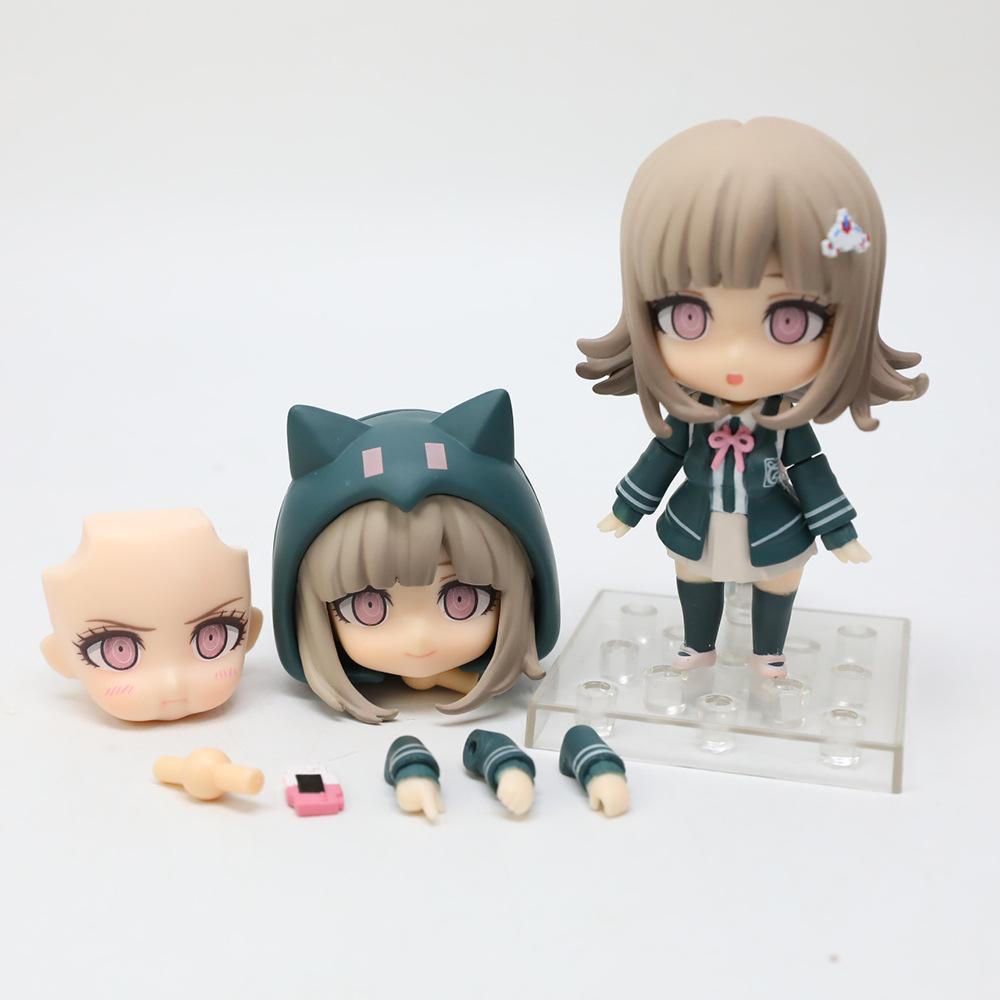 

Nanami Chiaki Danganronpa 1 2 Reload Posable Face Swap Cute Anime Action Figure Toy