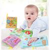 Baby Weiches Stoffbuch 0-36M Lernspielzeug Interaktives Eltern-Kind-Spielzeug Montessori Marionette Pädagogisches Spielzeug für Jungen Mädchen Kinder Geschenk