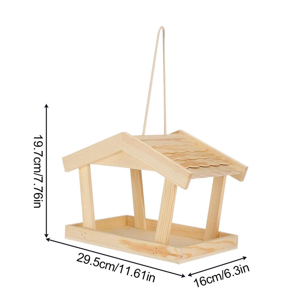 Vogelfutterspender Futterstation Haustierbedarf Heimdekoration Outdoor Kolibrifutterer Vogelzubehör Für Garten Terrasse Veranda Weg