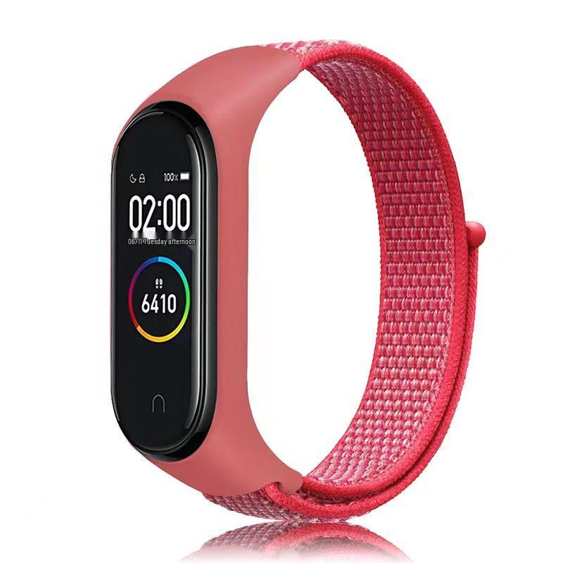 Nylon Klettband Schlaufe für Xiaomi Mi Band 3-9