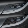 2Pcs Carbon Fiber Interior Front Door Control Cover Trim For Nissan Altima Sedan