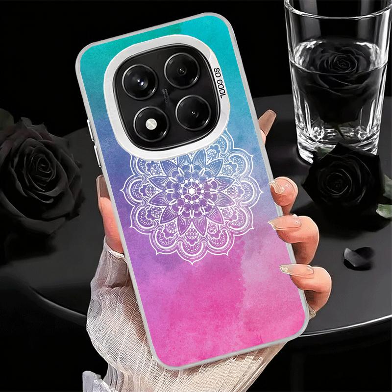 

Mandala Style Pattern Soft Phone Case for Xiaomi Redmi Note 13 14 15 Pro Plus 12S 12 11S 11 11T 10S 10 Shockproof Cover Back She Redmi Note 13 Pro 5G