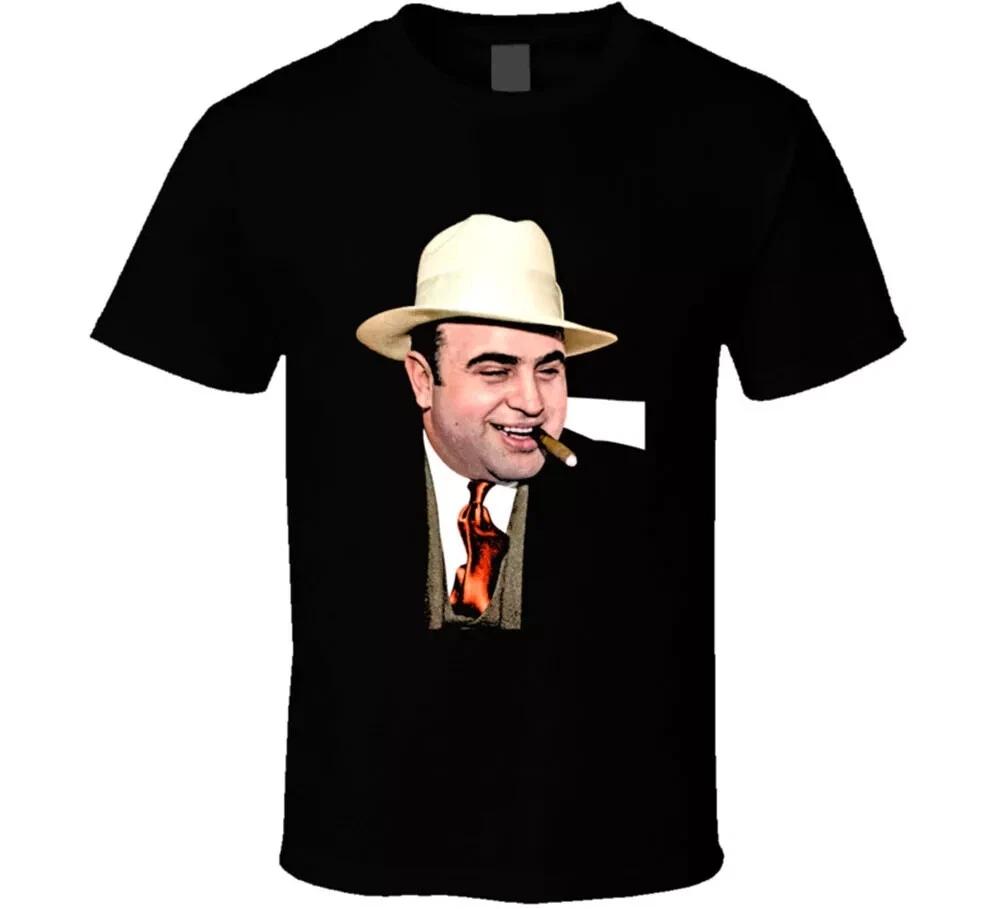 American Gangster Al Capone Movie Retro Crime Style T Shirt Tee Gift New 2XL