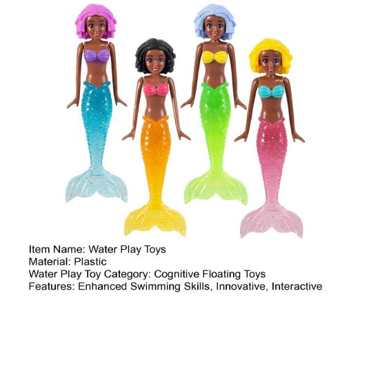 Mermaid Dive Toys Set for Kids Water Activated Diving Pool Toys Water Play Toys Gift for Divers And Water Lovers