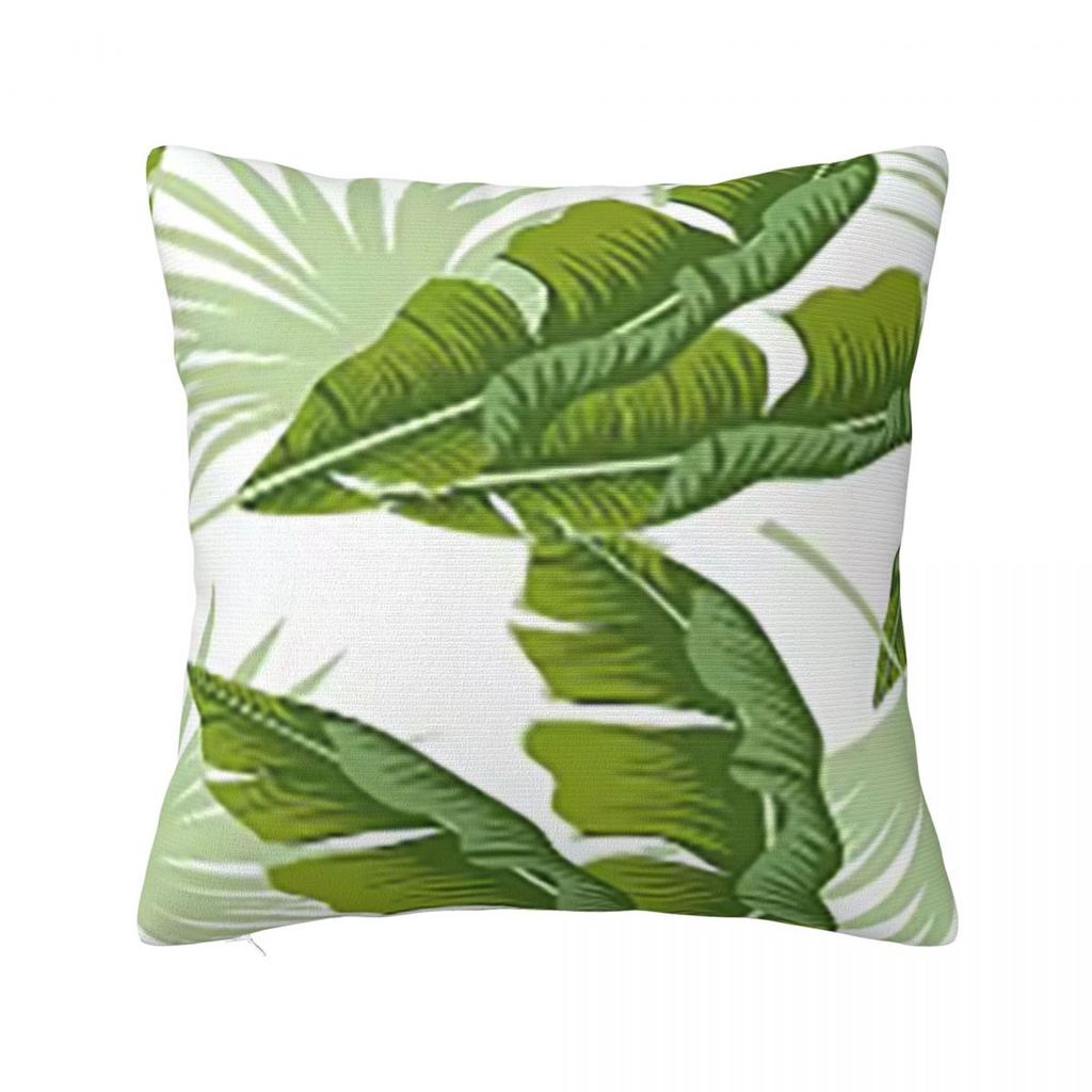 Modern Tablecloth Tropical Leaf Design Pillowcase Cushion Comfort Throw Pillow Sofa Cushions Used for Home Bedroom Living Room