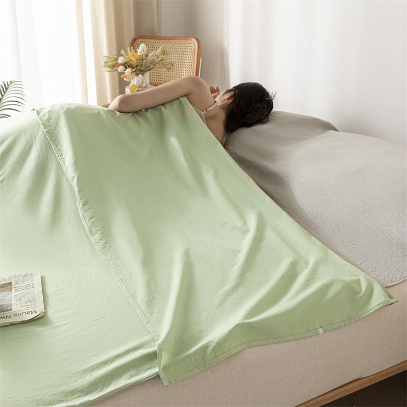 Lightweight Washed Cotton Sleeping Bag Class A Soft Portable Travel Adult Sleeping Bag Travel Hotel Dirty-proof Bed Sheet