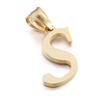 European and American Style Stainless Steel Pendant Jewelry - 26 Golden Titanium Steel Letters