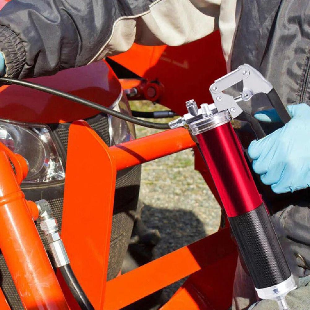 Set pistol de unsoare cu mâner de pistol manual Pistol de unsoare cu pompare de înaltă presiune Ungere flexibilă injecție Instrumente de întreținere pentru sarcini grele