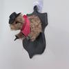 Simulation Cowboy Hamster Ornamente Wandbehang Heimdekoration, Interessante Heimwandbehang Dekorationen