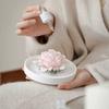 Hand-Made Porcelain Peony Diffuser Incense Burner Luxury Floral Essential-Oil Stone Re-Usable Home Fragrance & Gift Décor