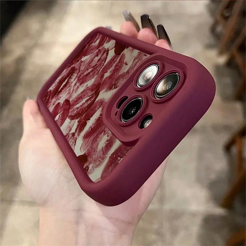 Artistic Flowers iphone16pro For iPhone 16 15 Pro Max 16pro 14 13 12 11 16 Plus Soft TPU Thickened Protective Back Cover
