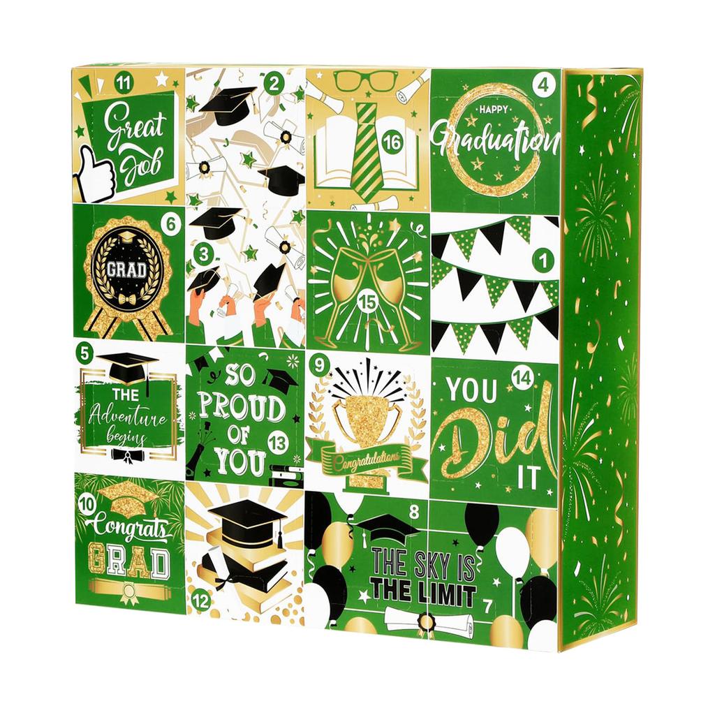 Graduation Countdown Calendar Gift Box 12 Days 2026 Graduation Gift Box With It Yourself Empty Boxes For Graduates Her Him High School College