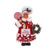 Christmas Dining Table Decorations Exquisite Mrs. Claus Design Christmas Sculptures Christmas Doll Christmas Atmosphere 32x17x9cm