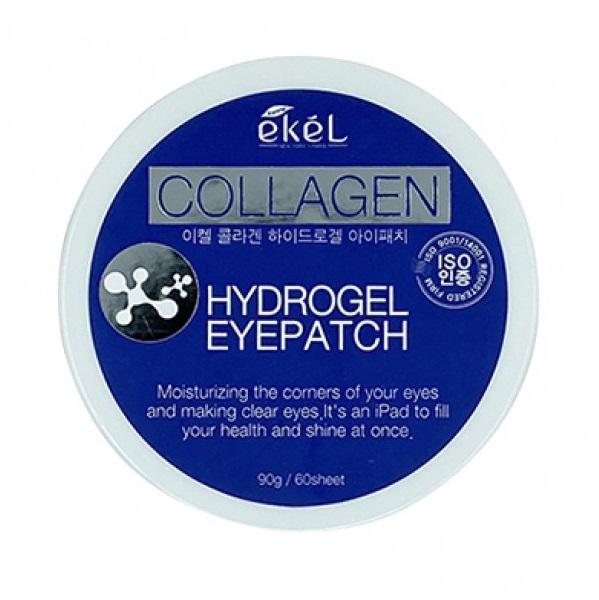 

ekeL Hydrogel Eye Patch Прозора та прозора пов’язка для очей Iusstrous Nutrition (90 г, 60 аркушів) Collagen