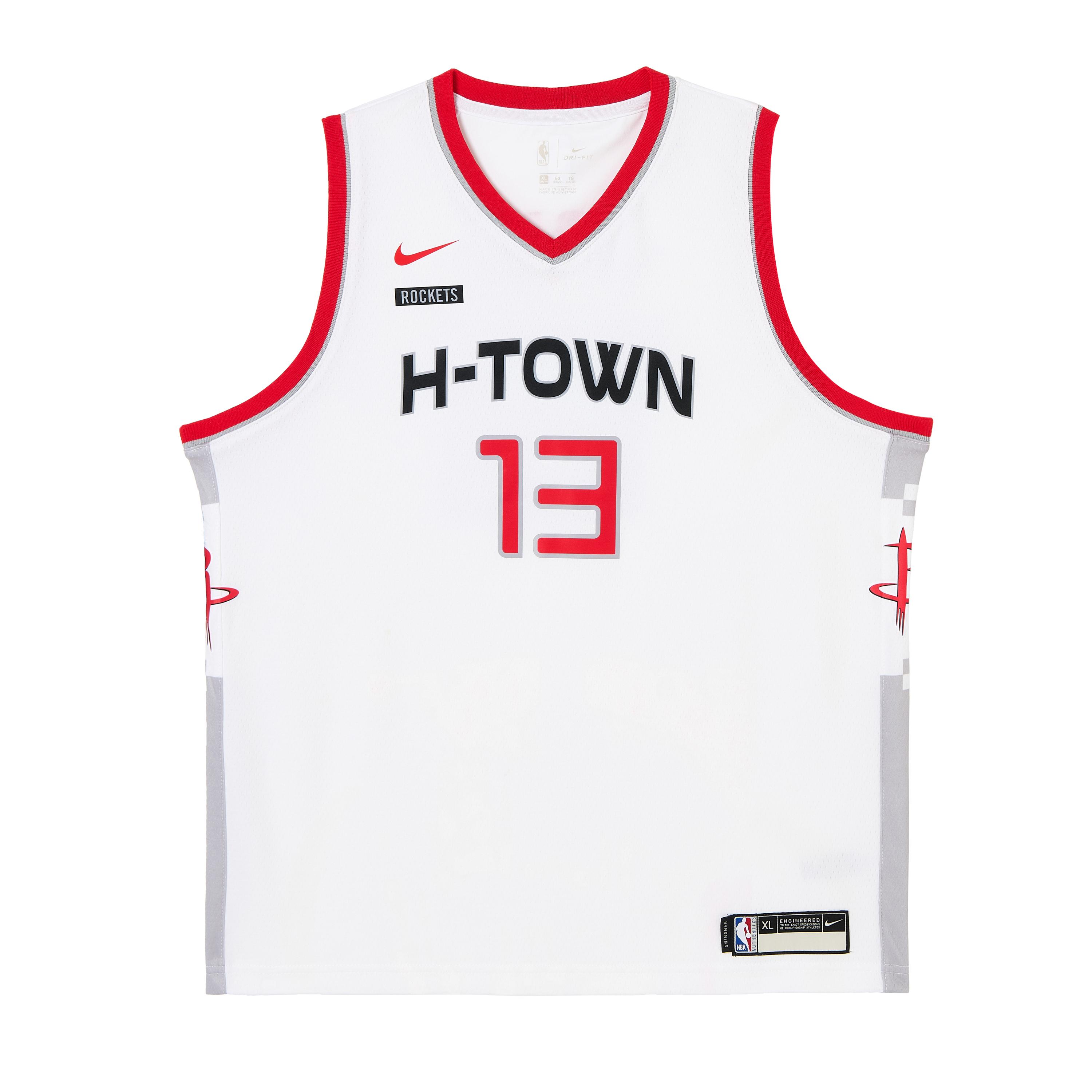 

Nike Dri-Fit NBA Houston Rockets James Harden 13 Пуловер с V-образным вырезом Удобные детские топы 3Z2B7B1GP-HARDEN L
