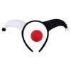 Clown Headband and Nose Set Funny Costume Accessories Performances Cosplay Headwear For Halloween And Party Fun