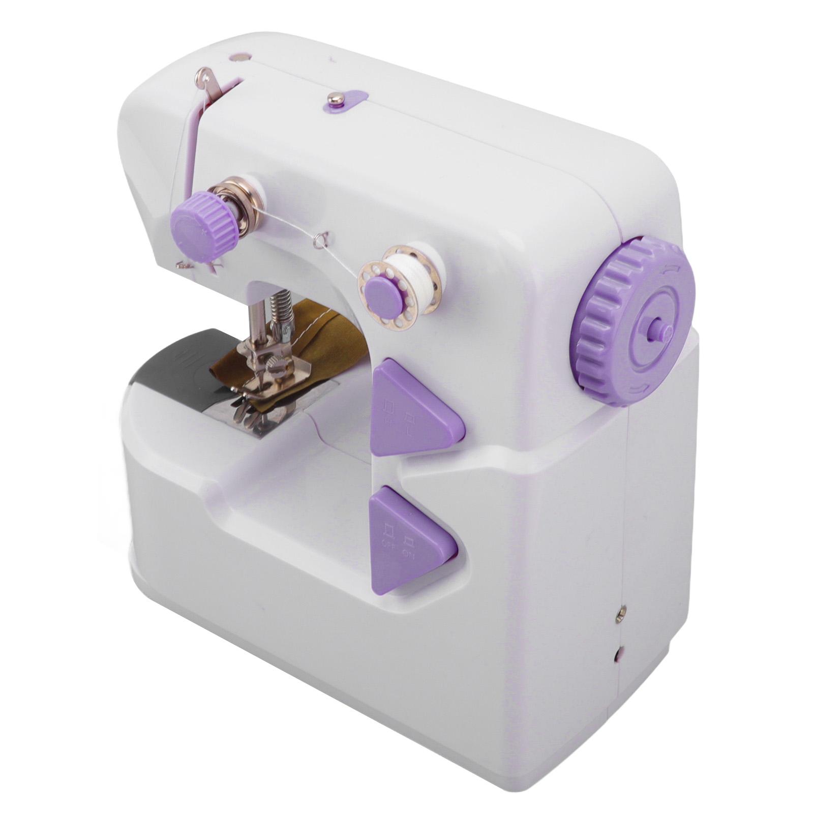 

Mini Sewing Machine Portable Home Electric Micro Mini Desktop Sewing Machine 100‑240V for Small EU Plug