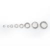 304 Stainless Steel Serrated Lock Washers - 300PCS Anti-Slip Daisy Set