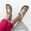 BIRKENSTOCK Gizeh Sandals Silver EU 40