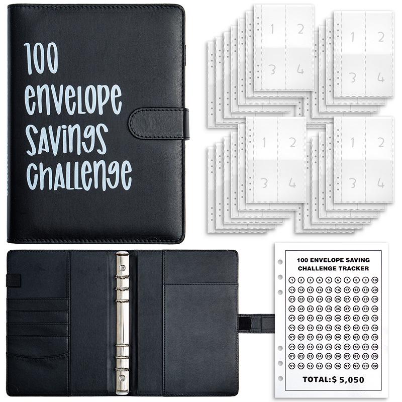 100-Day Envelope Savings Challenge: Cash Planner & Tracker