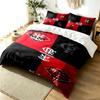 CR Flamengo 3pc Duvet Cover Set Simple Modern Bedding Set Wrinkle Resistant Soft Fabric All Season Use a perfect gift
