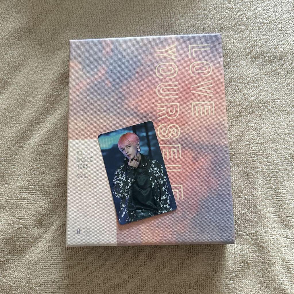 [USED] BTS LOVE YOURSELF DVD Bonus V Kim Taehyung