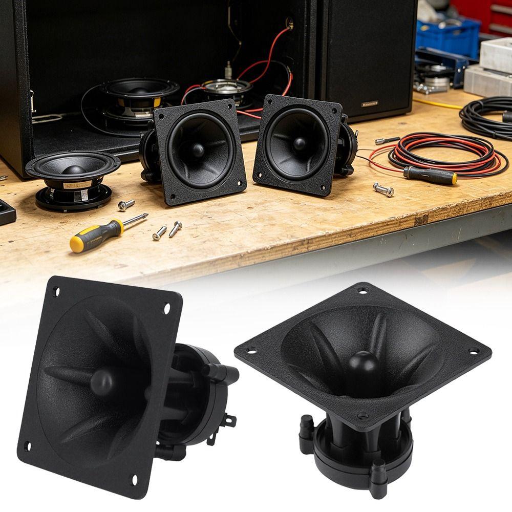 2Pcs 75-150W Power Piezoelectric Treble Tweeter Car Audio Treble Speaker Car Sound System