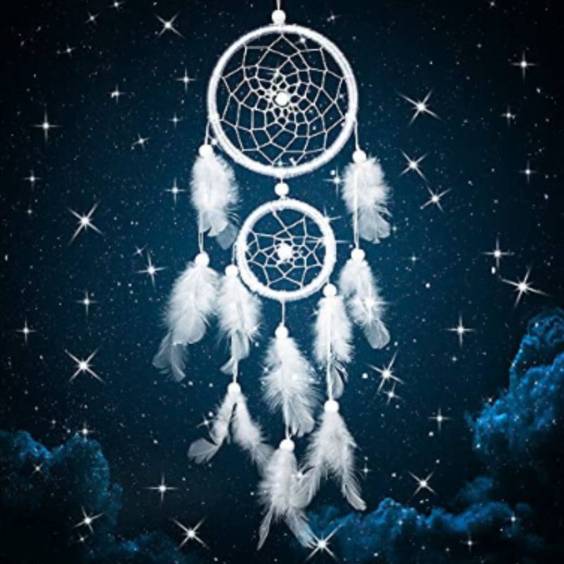 Dreamcatcher Home Decor Handcrafted Feather Wind Chime Gift For Wedding Holiday