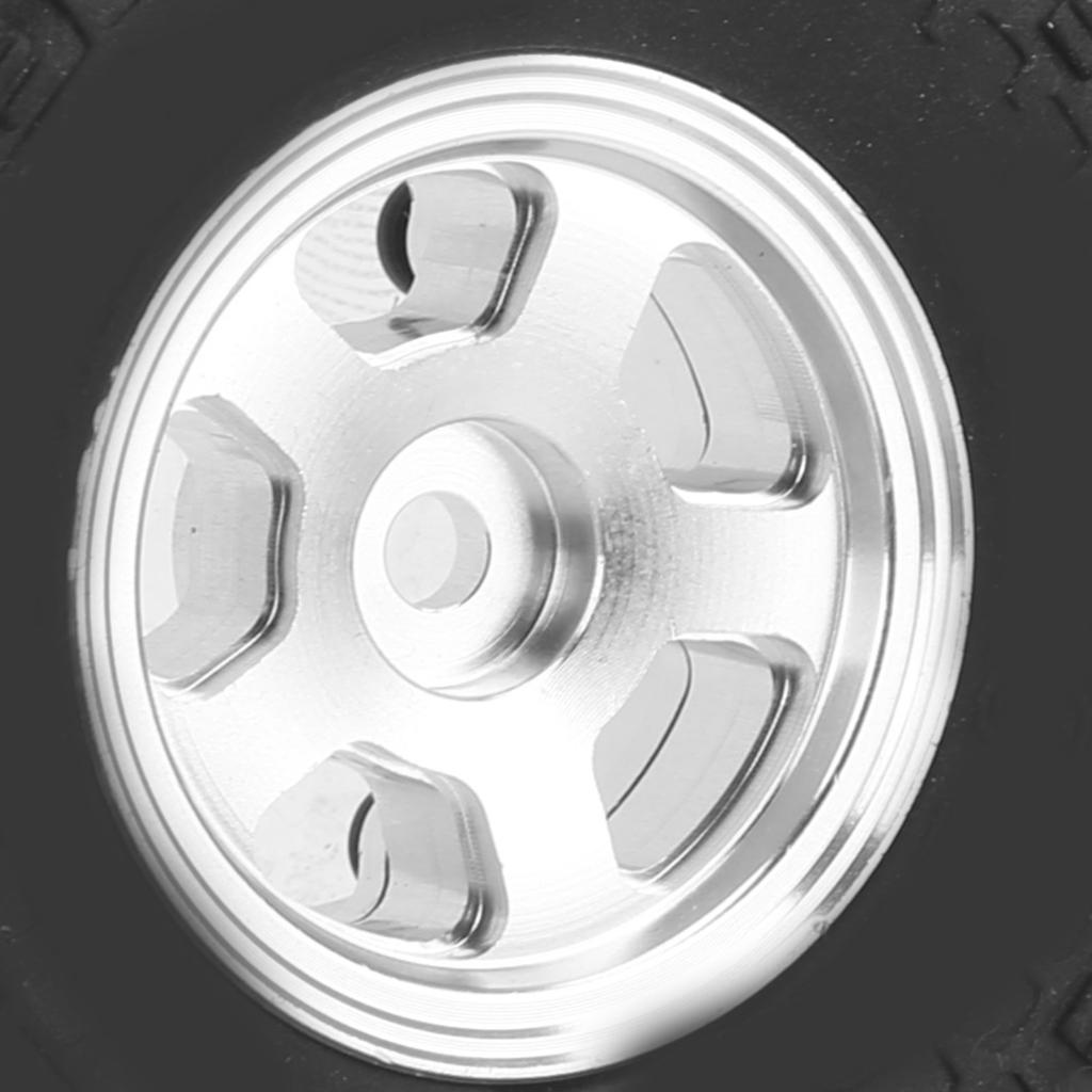 4pcs 1Celsius24 RC Climbing Tires 5 Claw Rock Climbing Tires for  Al SCX24  00002 for SCX24  00001 for SCX24  90081