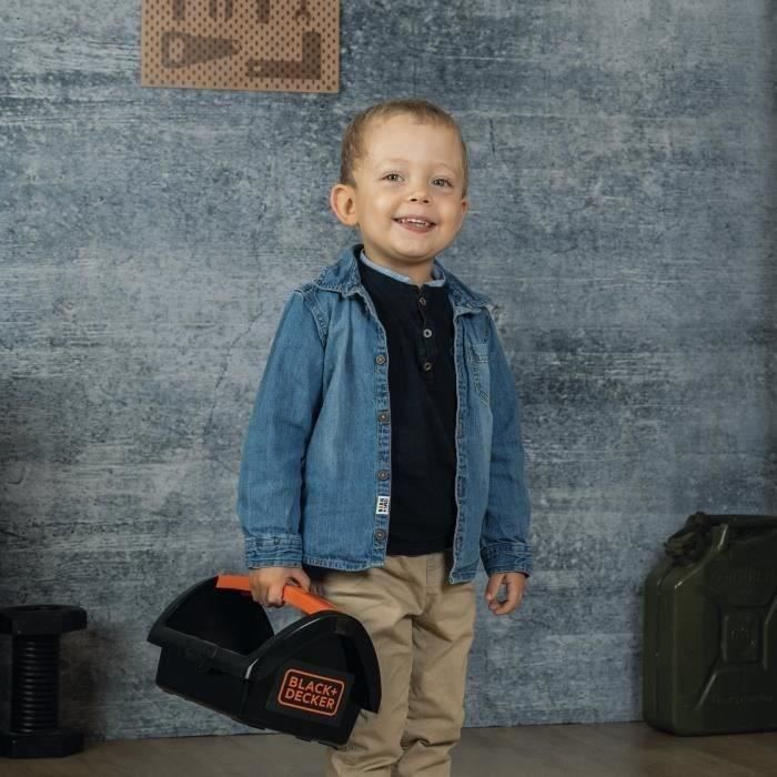 SMOBY - Black & Decker - Boite À Outils + 6 Outils - Dès 3 Ans