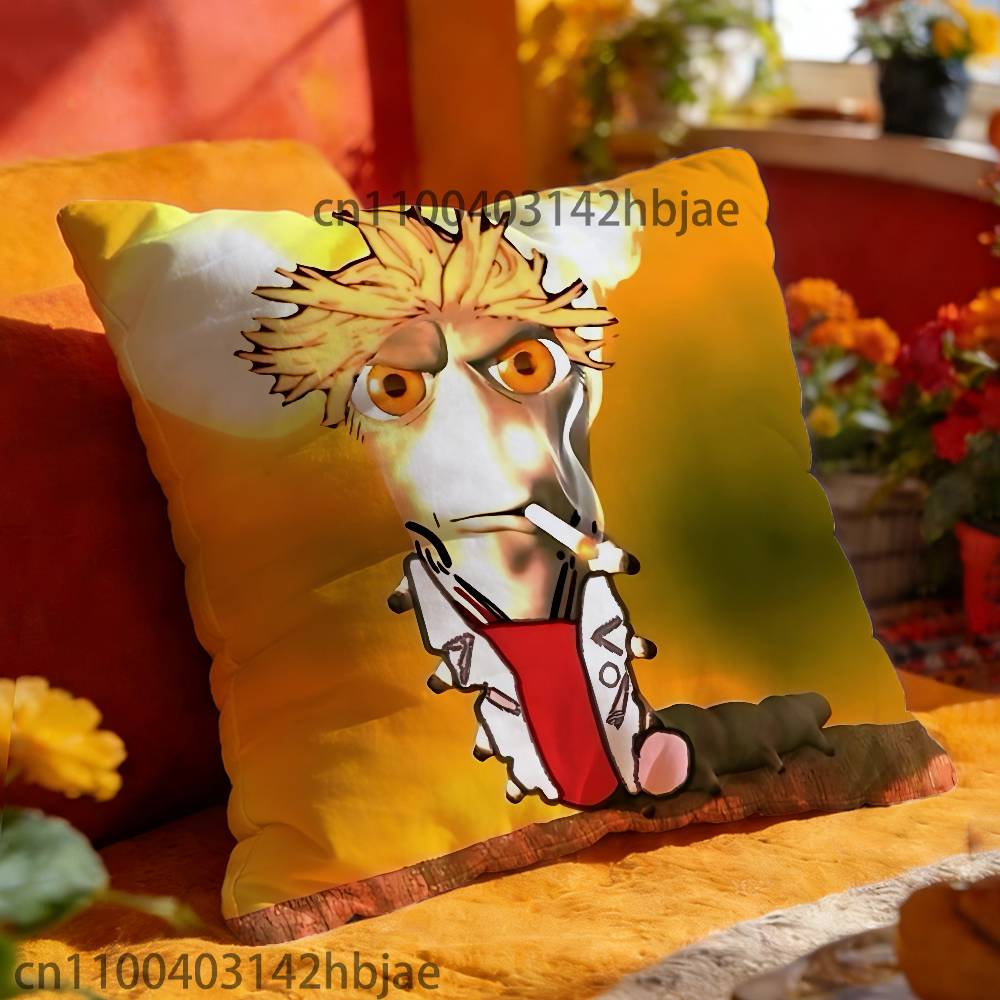 Enjin G-Gachiakuta Pillow Case For Sofa Decor Car Office Room Printing Cushion Cover Decorations and Protector