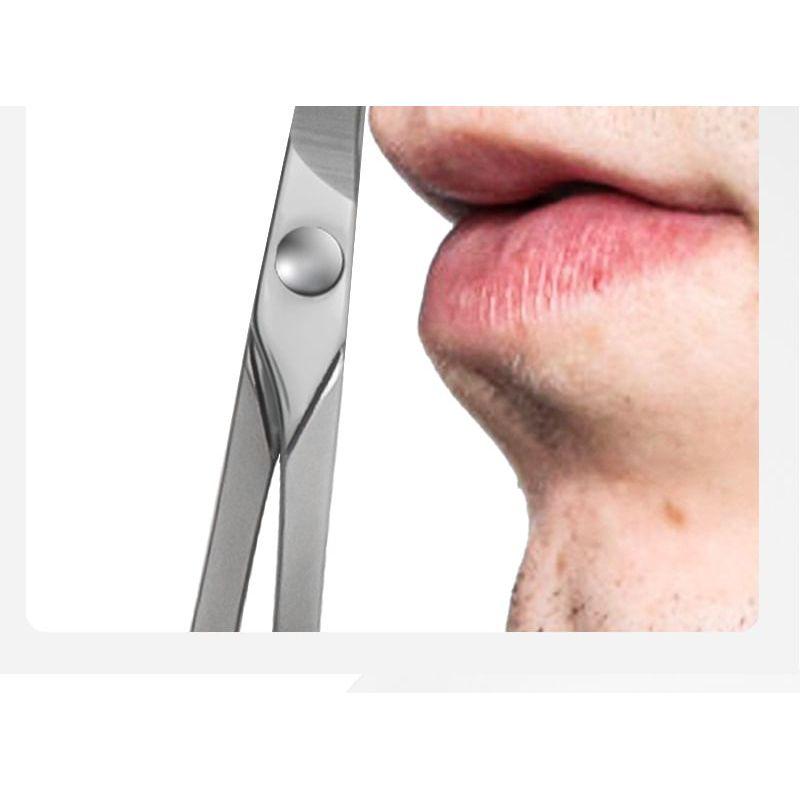 Coolkiss - Stainless Steel Nose Hair Trimmer Scissors