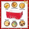 Bulk Disposable Christmas Snacks Boxes Paper Trays For Holiday Parties Paper Structure Festival Decoration