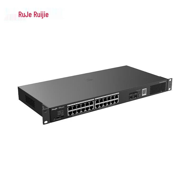 Ruijie RG-ES126GS-P-E 24-Port Gigabit PoE+ Unmanaged Switch