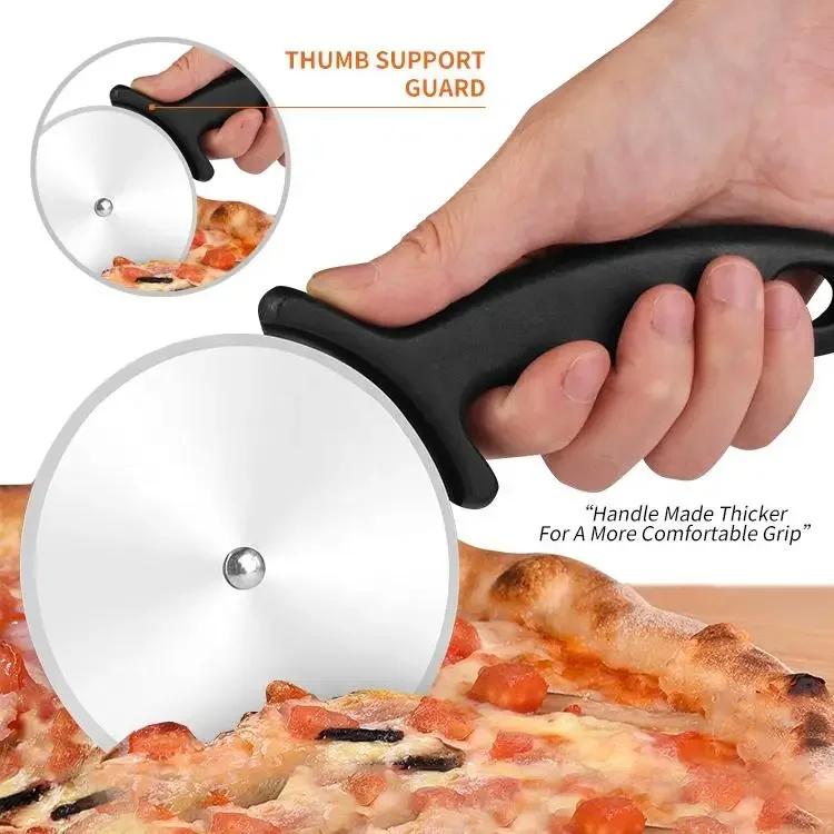 Xiaomi Stainless Steel Pizza Cutters Kitchen Accessories Pastry Roller Cutter Pizza Knife Cookie Cake Roller Wheel Scissor Cutting Tool