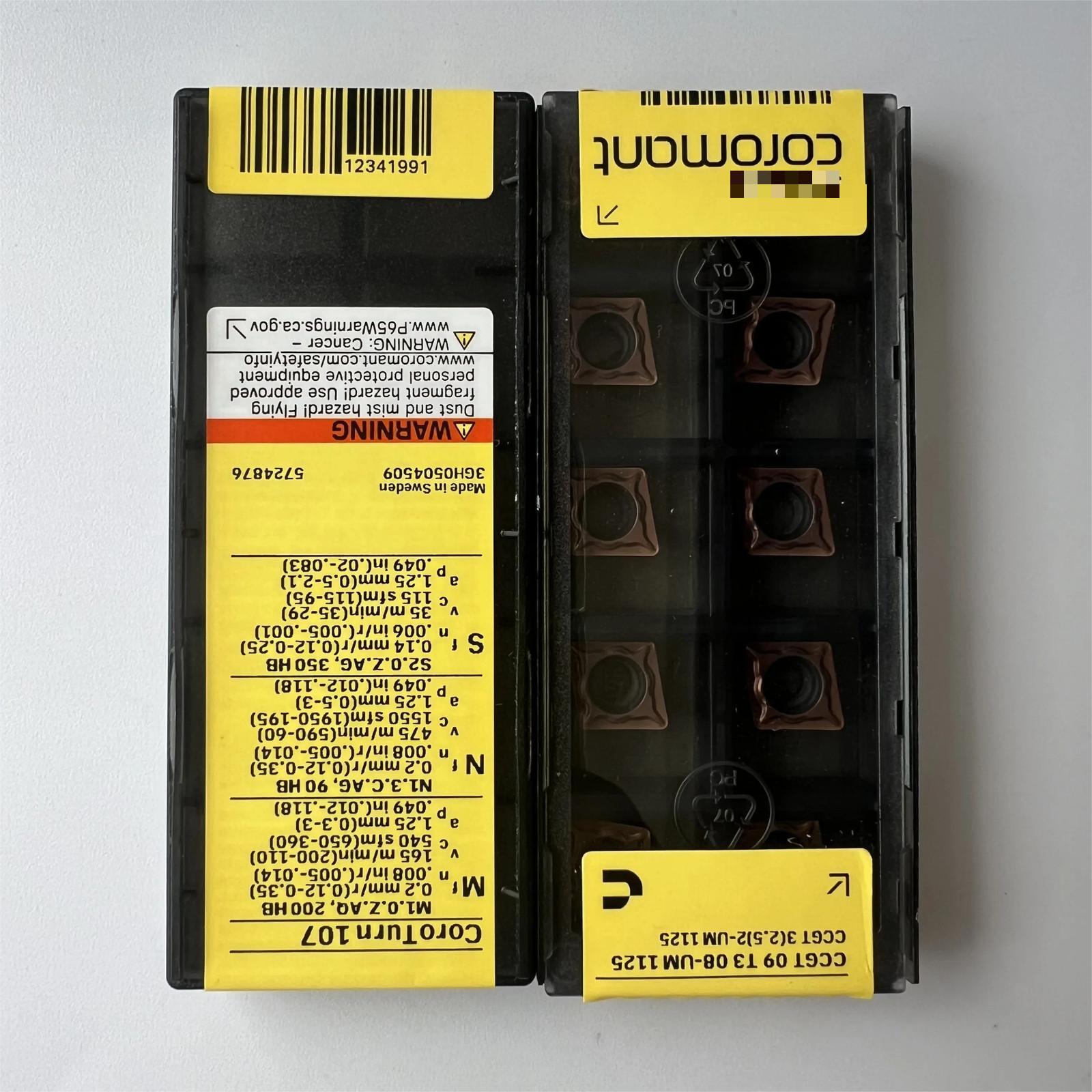 

CCGT09T308-UM 1125 / Industrial indexable Carbide Inserts 10 Pcs